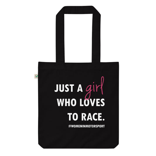 WHEEL SISTERS Shopping bag "Just a girl"